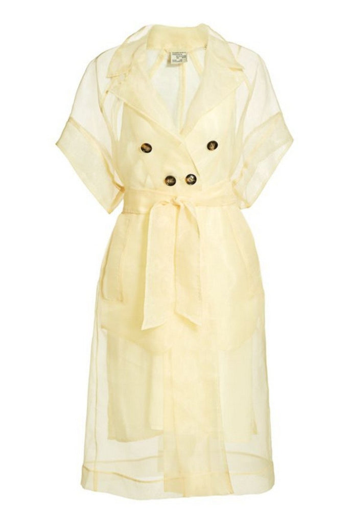 baum und pferdgarten devore chiffon wrap dress vanilla custard yell attetszo kotos ruha