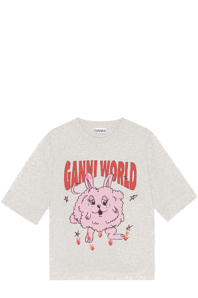 Ganni World Organic Cotton T-Shirt
