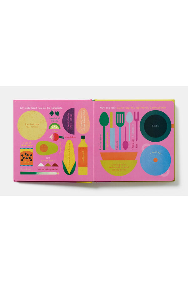 My First Cookbooks: Pancakes, Pizza, Tacos, And Cookies! By Lotta Nieminen