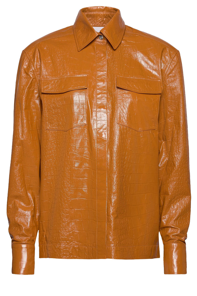 Carina Leather Shirt
