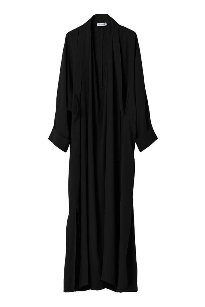 rodebjer mabelin dress black ruha