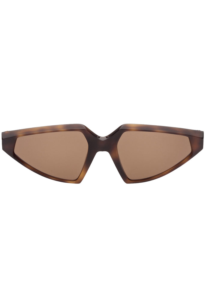 Geometric Triangle Sunglasses In Acetate